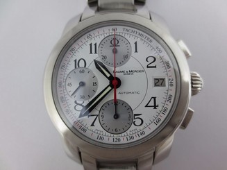 ZK002 Authentic BAUME MERCIER CAPELAND MV045216 No 3636535 Automatic Chronograph