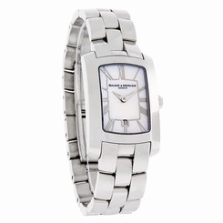 Baume & Mercier Hampton Milleis Ladies Mop Stainless Steel Swiss Watch 8746