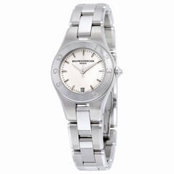 Baume and Mercier Linea Silver Dial Ladies Watch 10009 7612456707896