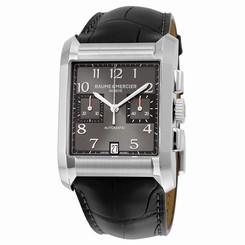 Baume and Mercier Black Dial Chronograph Autmatic Mens Watch 10030 7612456708275