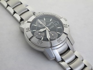 SUPER NICE BAUME & MERCIER CAPELAND CHRONOGRAPH AUTOMATIC MEN'S WRIST WATCH
