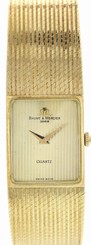 Men's/ Ladies Vintage Baume Mercier Quartz 14k Yellow Gold Ref. 97251/9
