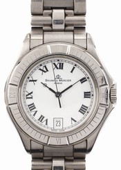 BAUME & MERCIER Stainless Steel Riviera MV045042 Date 34mm Wrist Watch