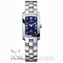 Baume Mercier MOA08021 Hampton Milleis SS Blue Dial Ladies Quartz Watch