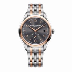 NEW Baume et Mercier Clifton Two-Tone Swiss Automatic Men's Watch 10210