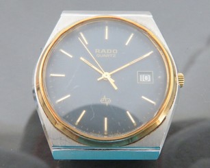 ��Authentic RADO Quartz Men's Wrist Watch 7Jewels 113.3259.4 Swiss Made Vintage