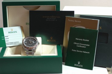 Rolex DateJust II 41mm Automatic Steel/18K 116334 UNWORN Box / Papers / Warranty 683498458203