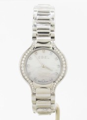 Genuine Ebel Beluga White Mother of Pearl Diamond Dial Ladies Watch 1215870