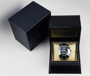 CHOPARD TWO O TEN CHRONOGRAPH SS 15 8961 46MM XLARGE WATCH 50M NEW BOX  $12K