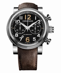 GRAHAM SILVERSTONE VINTAGE 30 CHRONO WR 100 METRE 47MM 2BLFS.B36A.L20S