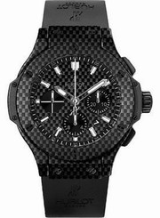 Hublot Big Bang Black Carbon Fiber Watch 301.QX.1724.RX, New!!! MSRP $19,500