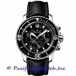NEW Blanpain Fifty Fathoms Flyback Chronograph with Date $17,800.00 gent's watch