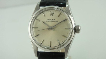 Authentic RARE Rolex 6548 Oyster Perpetual Stainless Steel Mid Size Auto Watch