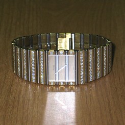 Piaget 7131 C701 Men's 18K 2Tone Gold & 10.00Ctw Diamond Watch Pre-Owned
