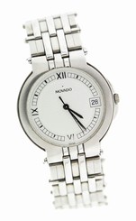 Movado 84-C2-879 Quartz Stainless Steel White Face Watch