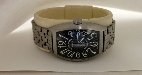 FRANCK MULLER WATCH MENS CASABLANCA 8880C BR 10TH TITANIUM ANNIVERSSARY L/E MINT