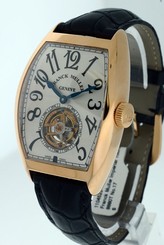 Franck Muller Cintree Curvex Imperial Tourbillon LIMITED 18k Rose Gold watch.