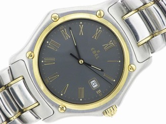 Ebel 1911 Discovery Classic Stainless Steel & Gold Women's Quartz Watch - Unisex