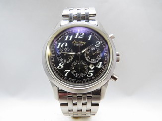 BREITLING NAVITIMER "PREMIER" Chronograph watch Rf. A42035 BOXED