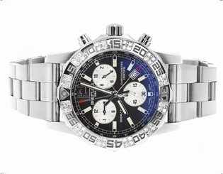Breitling A7338710-BB49-SS Men's 44 MM Colt II Chronograph With 1.50 Ct Diamond
