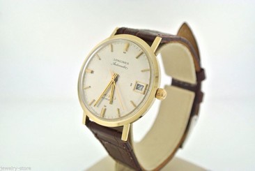 Longines Admiral 5 Star Automatic 14kt Yellow Gold Men's Watch