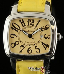 New JeanRichard 26113-11-J1A-AA3D Steel Yellow Arabic Box/Papers/Warranty