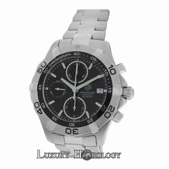 Authentic Men's Tag Heuer Aquaracer CAF2110 Chronograph Date Automatic Watch