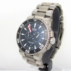 New ORIS Aquis Regulateur Meistertaucher TI 01 749 7677 7154-Set Mens Watch G