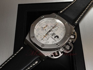 Fake AAA Audemars Piguet Royal Oak Offshore T3 Terminator 3 WHITE 25863TI.0.A080CU.01 Watch