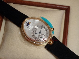 Breguet Reine de Naples Ladies 18kt Yellow Gold Moonphase 8908BA/52/864.D00D