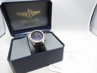 BREITLING ANTARES AUTOMATIC MENS WATCH, RF 81970, BOXED