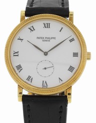 Men's Patek Philippe Calatrava 3919 Manual Winding 18k YG
