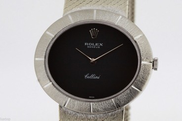 ROLEX Cellini Tradition Ref. 3881 18K White Gold Watch SERVICED by Rolex (1897)