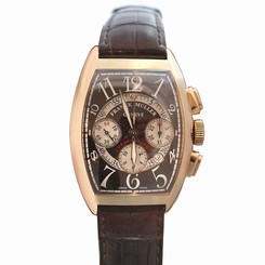 Men's Franck Muller Cintree Curvex 8880 CC AT Br 18K Rose Gold Automatic Watch