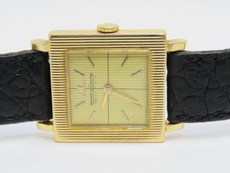 Jaeger Le-Coultre Vintage Mechanical Winder Gold 18Carat Men Watch