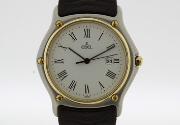 EBEL Classic Wave Watch Steel Gold Ref. 183903 (2337)