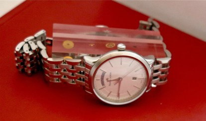 MAURICE LACROIX LES CLASSIQUES LC1007 S/S SILVER DIAL W/ BOX MINT LNIB SWISSMADE