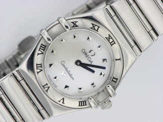 OMEGA CONSTELLATION LADIES STAINLESS STEEL QUARTZ WATCH - OMEGA WATCH