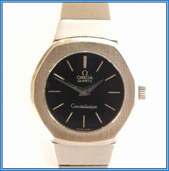 OMEGA CONSTELLATION QUARTZ Ladies St. Steel - CAL. 1380 - WORKING - EXC. COND.