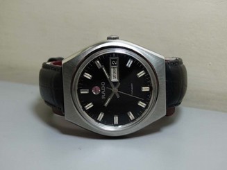 VINTAGE Rado Conway AUTOMATIC DAY DATE SWISS Made Wrist WATCH e769 Old ANTIQUE