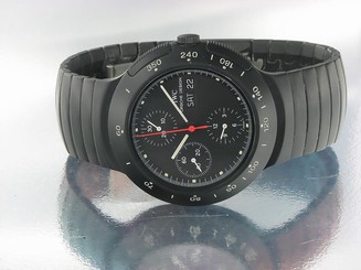 IWC PORSCHE DESIGN CHRONOGRAPH ALUMINIUM AUTOMATIC MENS WATCH REF: 284.356