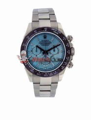 Rolex 116509 Mens Watch White Gold Daytona 40mm Converted to 116506 Platinum Ice
