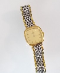 Omega Deville Women's Watch Two Tone Steel Band cal. 1459 Quartz