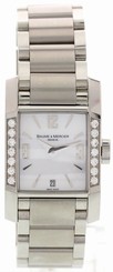 Ladies Baume & Mercier Diamant Stainless Steel Diamond Watch 65516