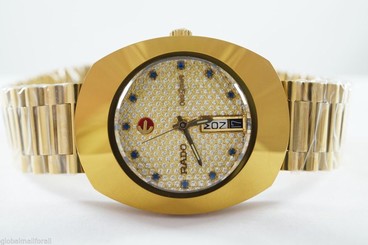 USED RARE GENUINE AUTOMATIC VINTAGE RADO DIASTAR D&D GENTS SWISS WRIST WATCH 12