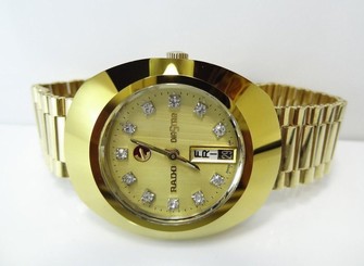 100% GENUINE USED RARE AUTOMATIC VINTAGE RADO D&D MEN'S SWISS WRIST WATCH W0007