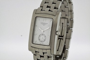 LONGINES Dolce Vita Men's SS Watch Ref. L5.655.4.16.6 White Dial (2424)