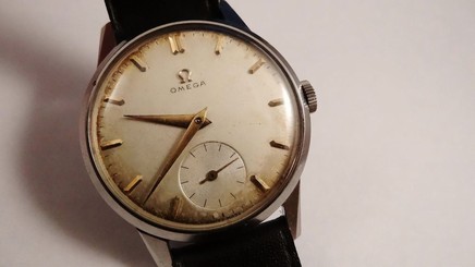 OMEGA ref: 2495 20 vintage watch handwinder