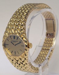 Audemars Piguet Ladies Vintage 18k Yellow Gold Mechanical Windup Dress Watch