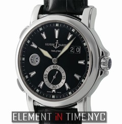 Ulysse Nardin Dual Time Big Date 42mm Stainless Steel Black Dial 243-55/92